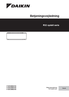 FTXP20-35N_Operation manual_3PDA520336-17V_Danish download